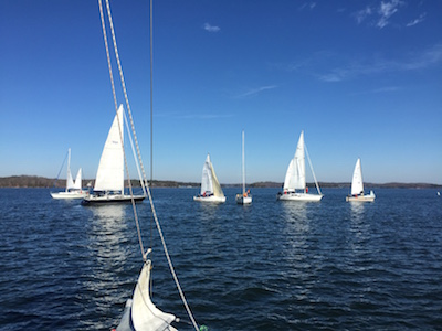 Sailing Racing Foredeck