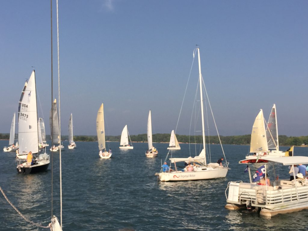 More Wednesday night  Sailing on Lake Lanier